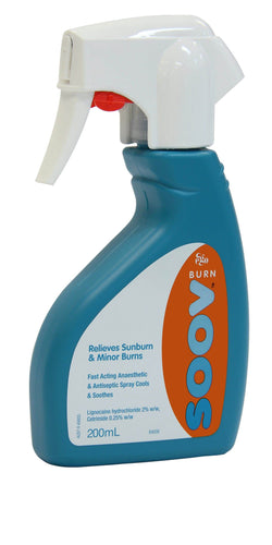 Ego Soov Burn Spray 200 Ml - Life Pharmacy Orewa