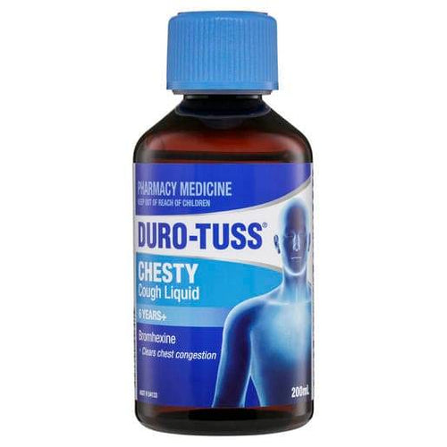 Duro-Tuss Chesty Cough Liquid 6 Years+ 200Ml - Life Pharmacy Orewa