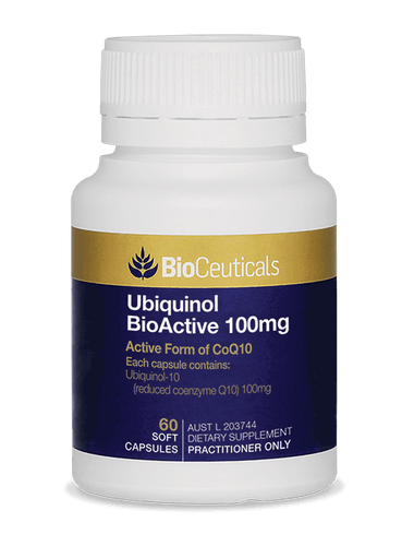 Bioceuticals Ubiquinol 100Mg 60 Capsules - Life Pharmacy Orewa