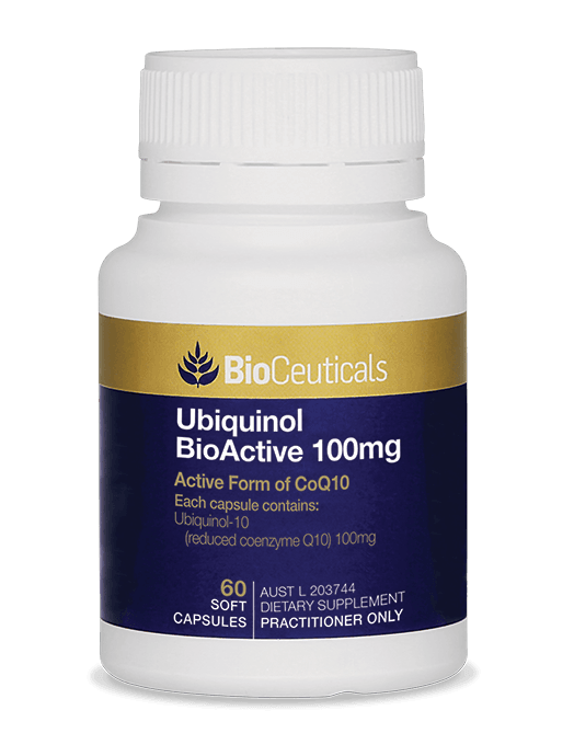 Bioceuticals Ubiquinol 100Mg 60 Capsules - Life Pharmacy Orewa