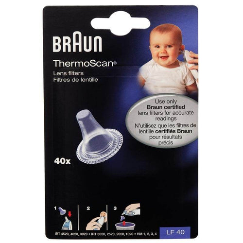 Braun Thermoscan Probe Covers 1X40 Filters - Life Pharmacy Orewa