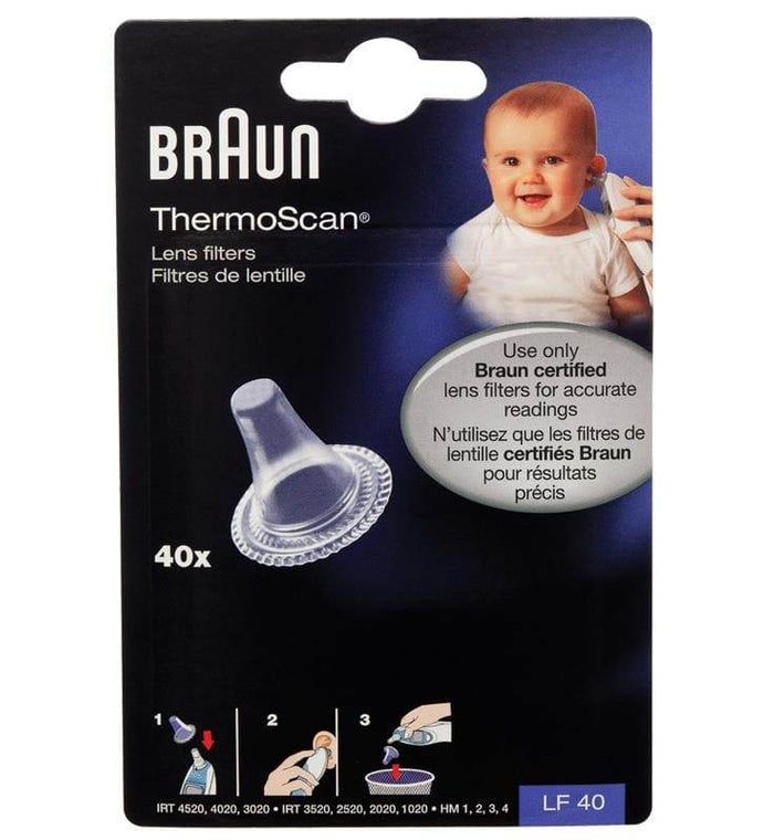 Braun Thermoscan Probe Covers 1X40 Filters - Life Pharmacy Orewa
