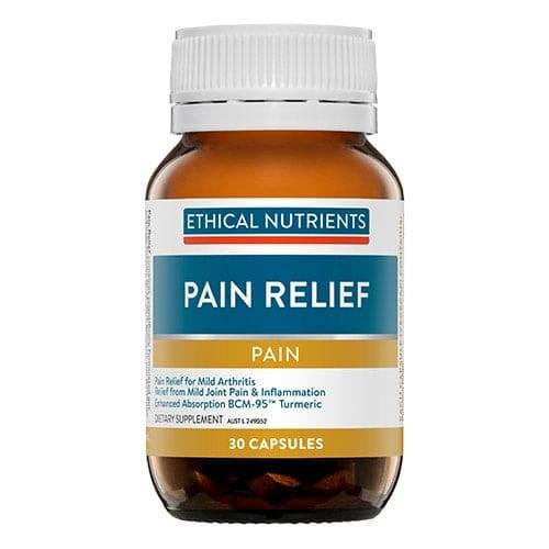 Ethical Nutrients Pain Relief 30 Capsules - Life Pharmacy Orewa