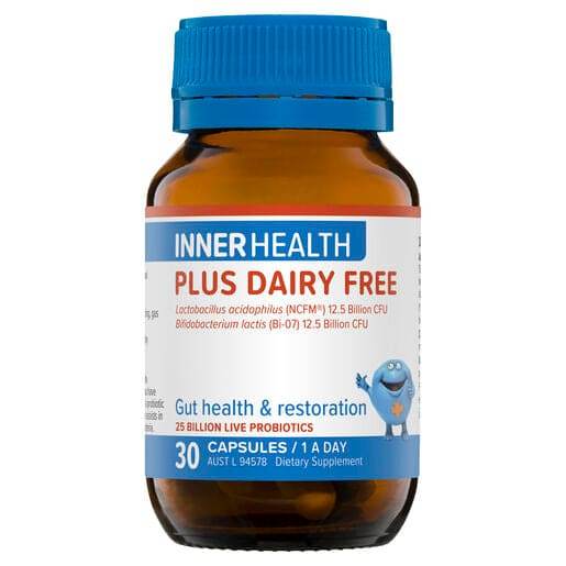 Inner Health Plus Dairy Free 30 Capsules - Life Pharmacy Orewa
