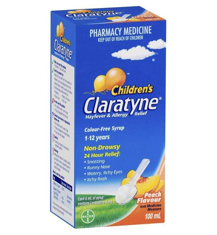 Claratyne Syrup 100Ml - Life Pharmacy Orewa