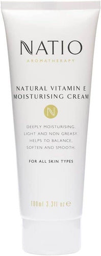 Natio Natural Vitamin E Moisturising Cream In Tube - Life Pharmacy Orewa