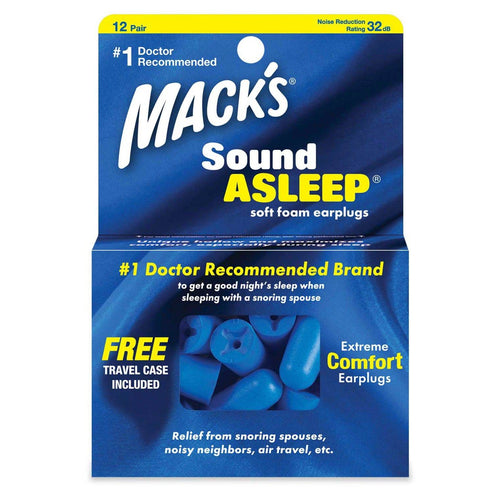 Macks Sound Asuper Sleep Earplugs 12 Pair - Life Pharmacy Orewa