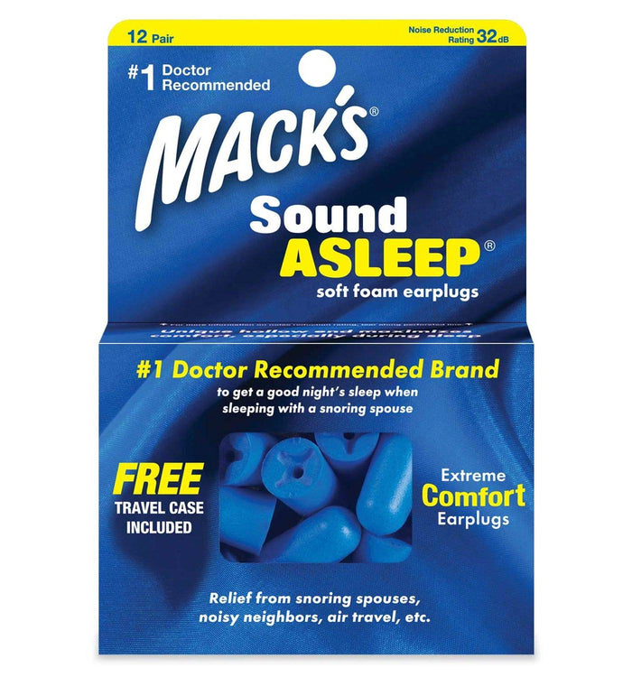 Macks Sound Asuper Sleep Earplugs 12 Pair - Life Pharmacy Orewa