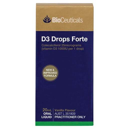 Bioceuticals D3 Drops Forte 20Ml - Life Pharmacy Orewa