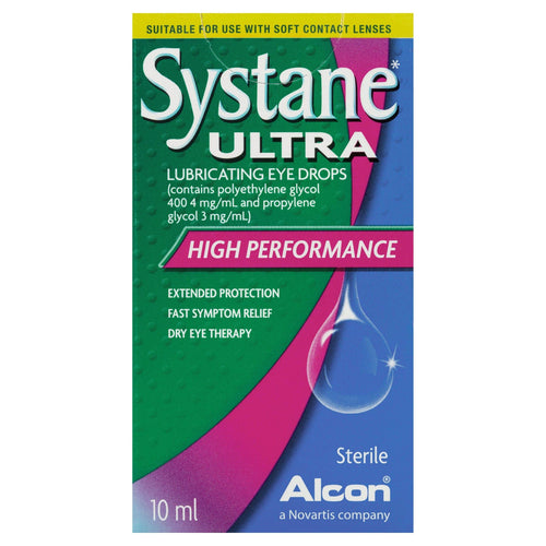 Systane Ultra Lubricating Eye Drops 10Ml - Life Pharmacy Orewa