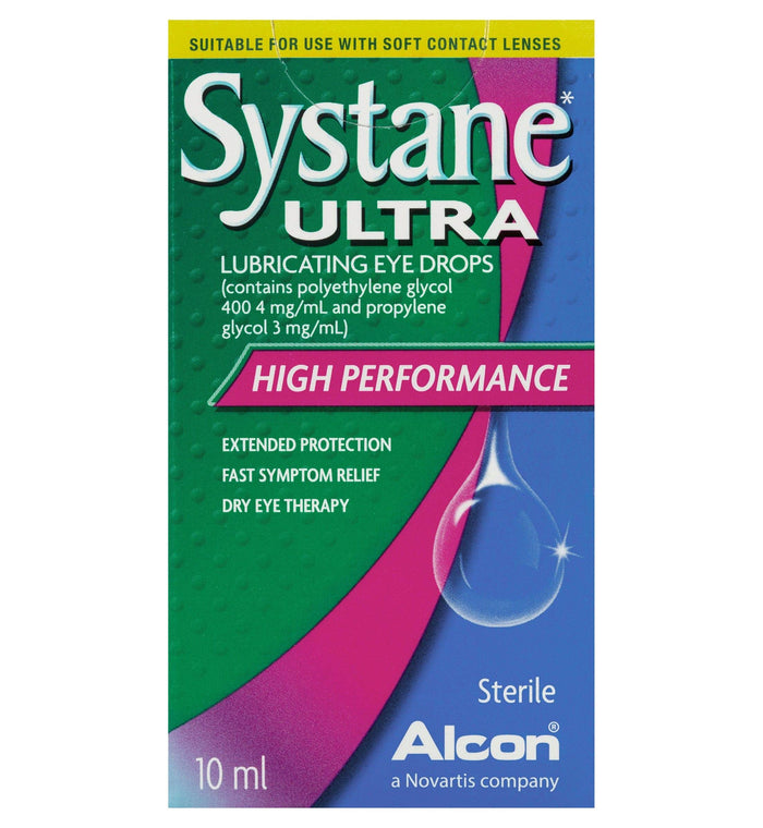 Systane Ultra Lubricating Eye Drops 10Ml - Life Pharmacy Orewa