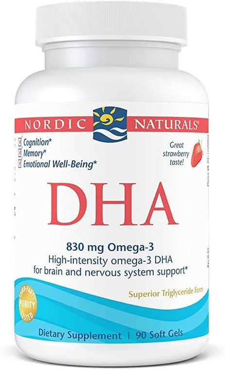Nordic Naturals Strawberry Dha 90 Soft-Gels - Life Pharmacy Orewa