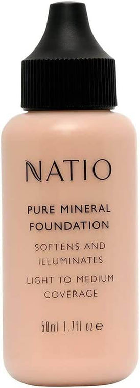 Natio Pure Mineral Foundation Medium - Life Pharmacy Orewa