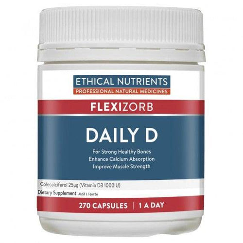 Ethical Nutrients Daily D 270 Capsules - Life Pharmacy Orewa