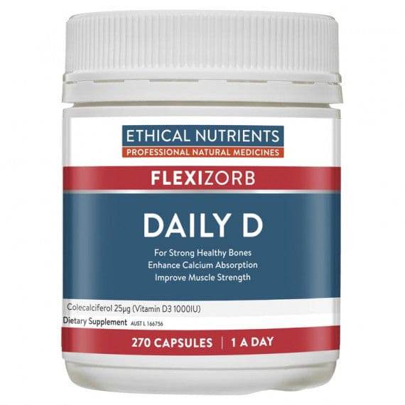 Ethical Nutrients Daily D 270 Capsules - Life Pharmacy Orewa