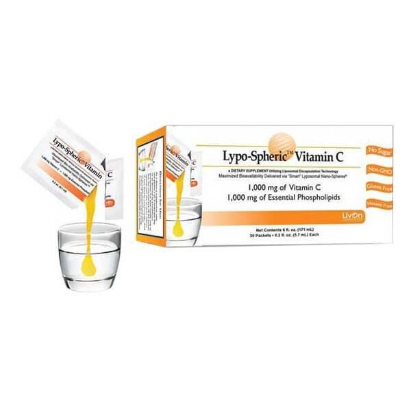 Livon Lypospheric Vitamin C Box Of 30 - Life Pharmacy Orewa