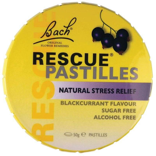 Bach Original Rescue Pastilles Blackcurrant Flavour - Life Pharmacy Orewa