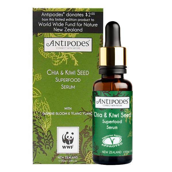 Antipodes Chia & Kiwi Superfood Serum 30Ml - Life Pharmacy Orewa