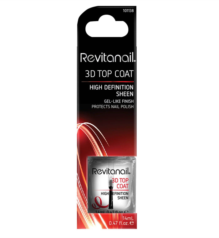 Revitanail 3D Top Coat 14Ml - Life Pharmacy Orewa