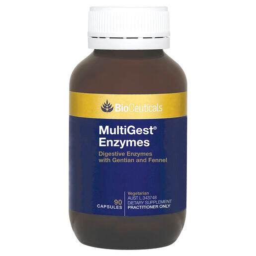 Bioceuticals Multigestã‚® Enzymes 90 Capsules - Life Pharmacy Orewa