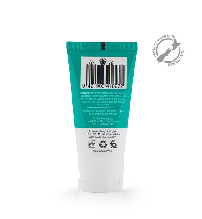 Oasis Aloe Vera & Cucumber Skin Healing Gel 50Ml - Life Pharmacy Orewa