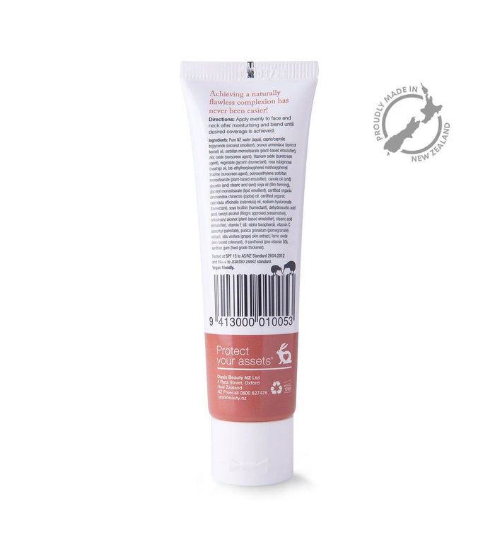 Oasis Beauty Full Coverage Mineral Foundation Spf 15 - Light Shade - Life Pharmacy Orewa