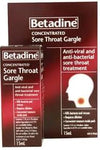 Betadine Concentrated Sore Throat Gargle  15Ml