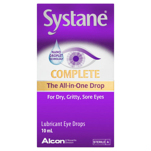 Systane Complete Lubricant Eye Drops 10Ml - Life Pharmacy Orewa