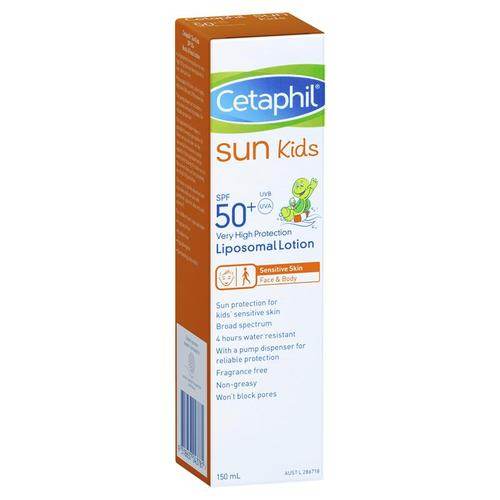 Cetaphil Sun Kids Liposomal Lotion Spf50+ 150Ml - Life Pharmacy Orewa