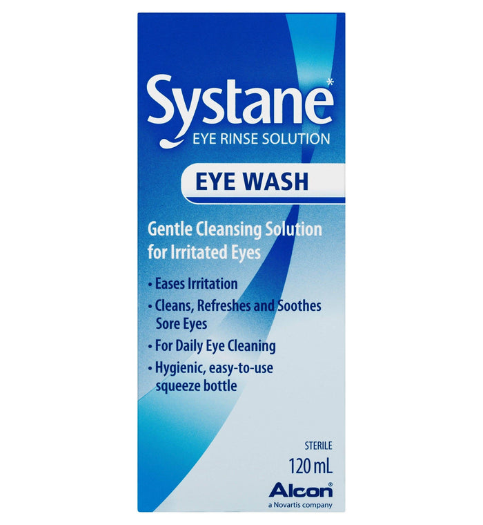 Systane Eye Wash Solution 120Ml - Life Pharmacy Orewa