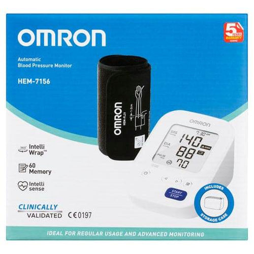 Omron Hem7156 Blood Pressure Monitor - Life Pharmacy Orewa