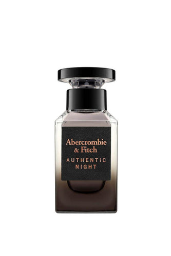 Abercrombie & Fitch Authentic Night Man Edt 50ml - Life Pharmacy Orewa