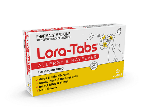 Lora Tabs Allergy & Hayfever 10Mg 30 Tablets - Life Pharmacy Orewa