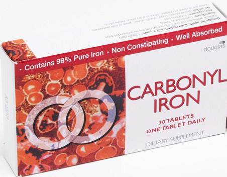 Carbonyl Iron Tabs 18Mg 30 - Life Pharmacy Orewa