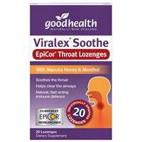Good Health Viralex Soothe Epicor Throat Lozenge - 20 Per Pack