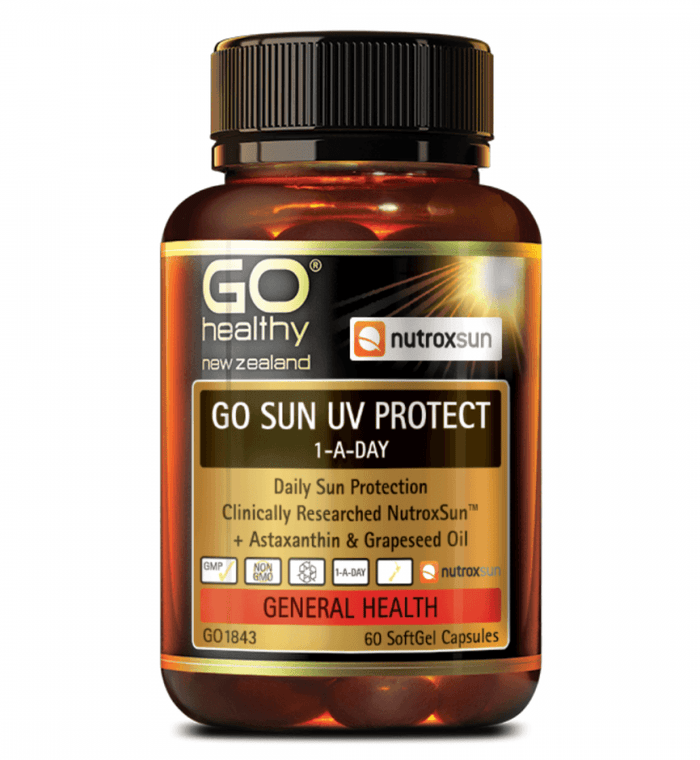 Go Healthy Sun Uv Protect 1-A-Day 60Caps - Life Pharmacy Orewa