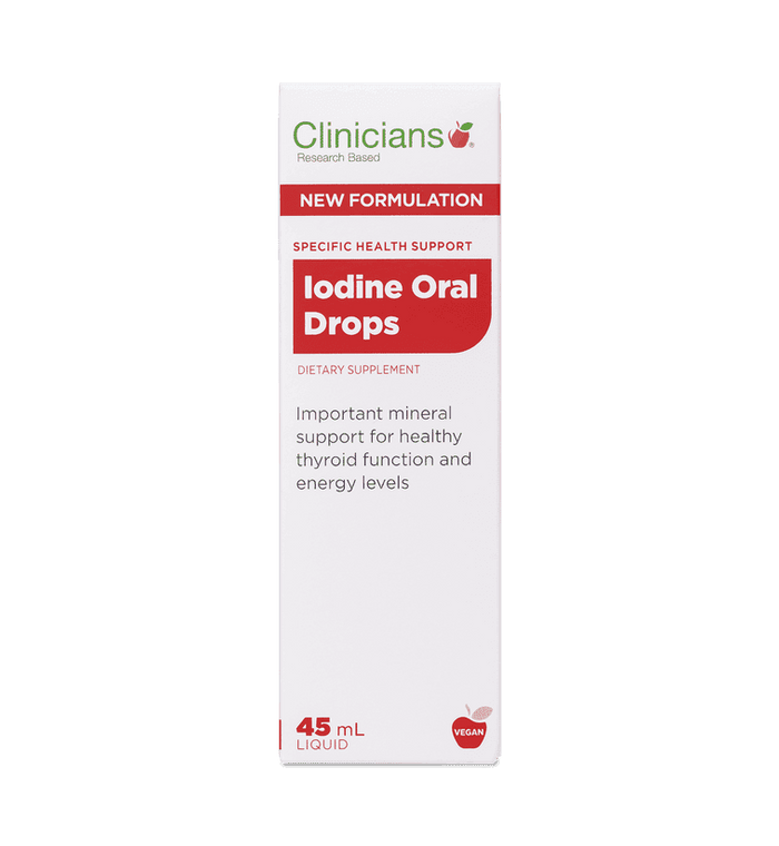 Clinicians Iodine Oral Drops 45Ml - Life Pharmacy Orewa