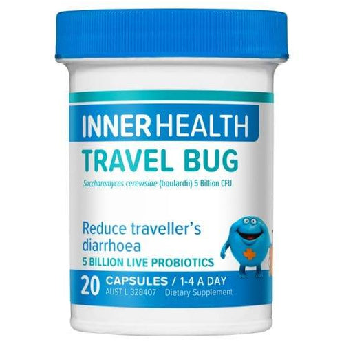 Inner Health Travel Bug 20 Capsules - Life Pharmacy Orewa