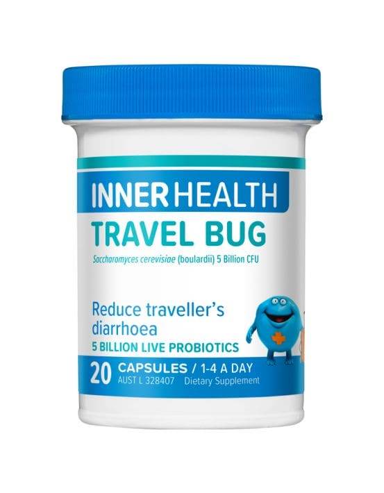 Inner Health Travel Bug 20 Capsules - Life Pharmacy Orewa