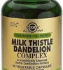 Solgar Milk Thistle/Dandelion Complex 50 Capsules