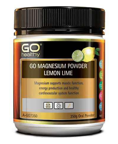 Go Healthy Magnesium Powder Lemon And Lime 250G - Life Pharmacy Orewa