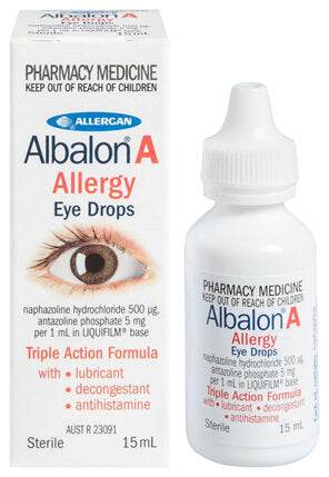 Albalon A Allergy Eye Drops 15Ml - Life Pharmacy Orewa