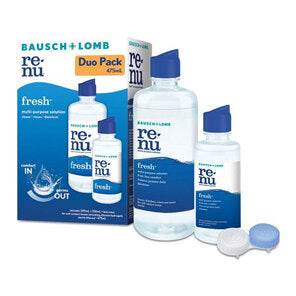 Bausch And Lomb Renu Fresh Duo Pack 355Ml+120Ml - Life Pharmacy Orewa