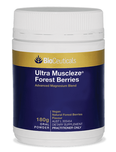 Bioceuticals Ultra Muscleze Forest Berries Powder 180G - Life Pharmacy Orewa