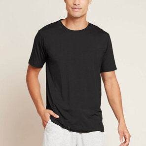 Boody Men'S Crew Neck T-Shirt Black Small - Life Pharmacy Orewa