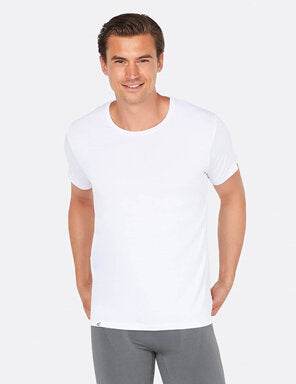 Boody Men'S Crew Neck T-Shirt White Medium - Life Pharmacy Orewa
