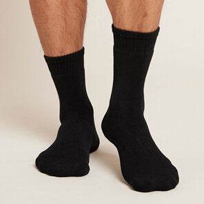 Boody Men'S Work/Boot Socks - 2.0 - Black / 6-11 - Life Pharmacy Orewa