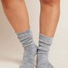 Boody Women's Chunky Bed Socks - Dove Marl / OS