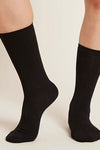 Boody Women's Everyday Socks - 2.0 - Black / 3-9
