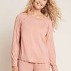 Boody Women's Goodnight Raglan Sleep Top - Dusty Pink / XS